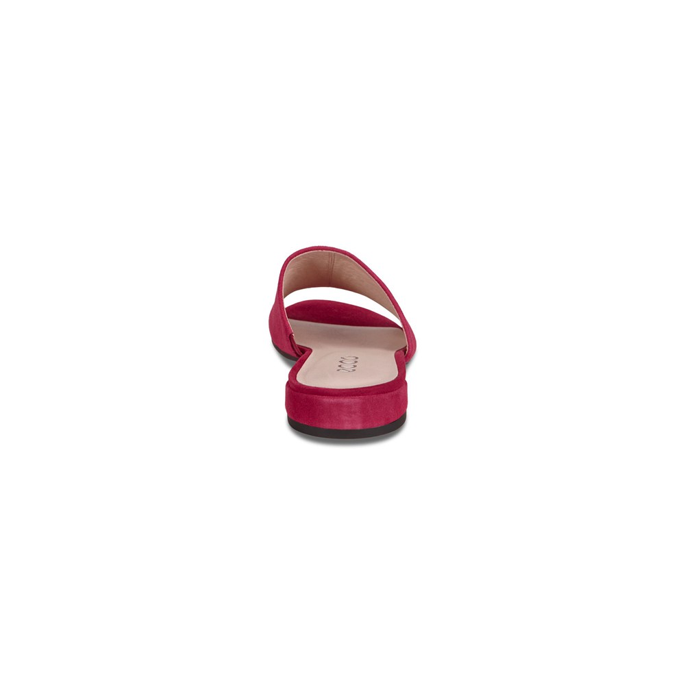 Sandalias Mujer - ECCO Flat Sandals Ii - Rojos - FYW320584